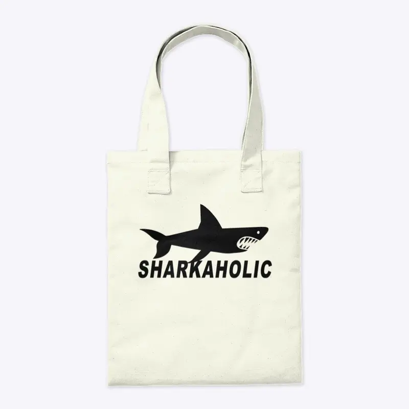 Sharkaholic tote